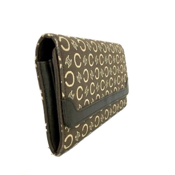CELINE Macadam C Canvas Long Bifold Wallet Brown/2BB3593 - Picture 2 of 8